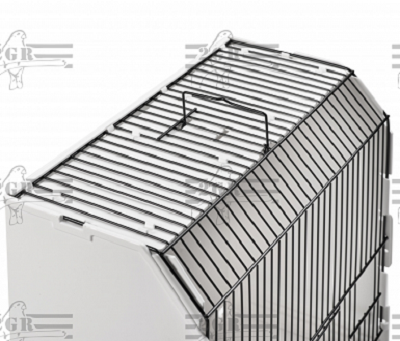 White plastic roof for 2gr show cages - Cage Accessory - Bird Supplies
