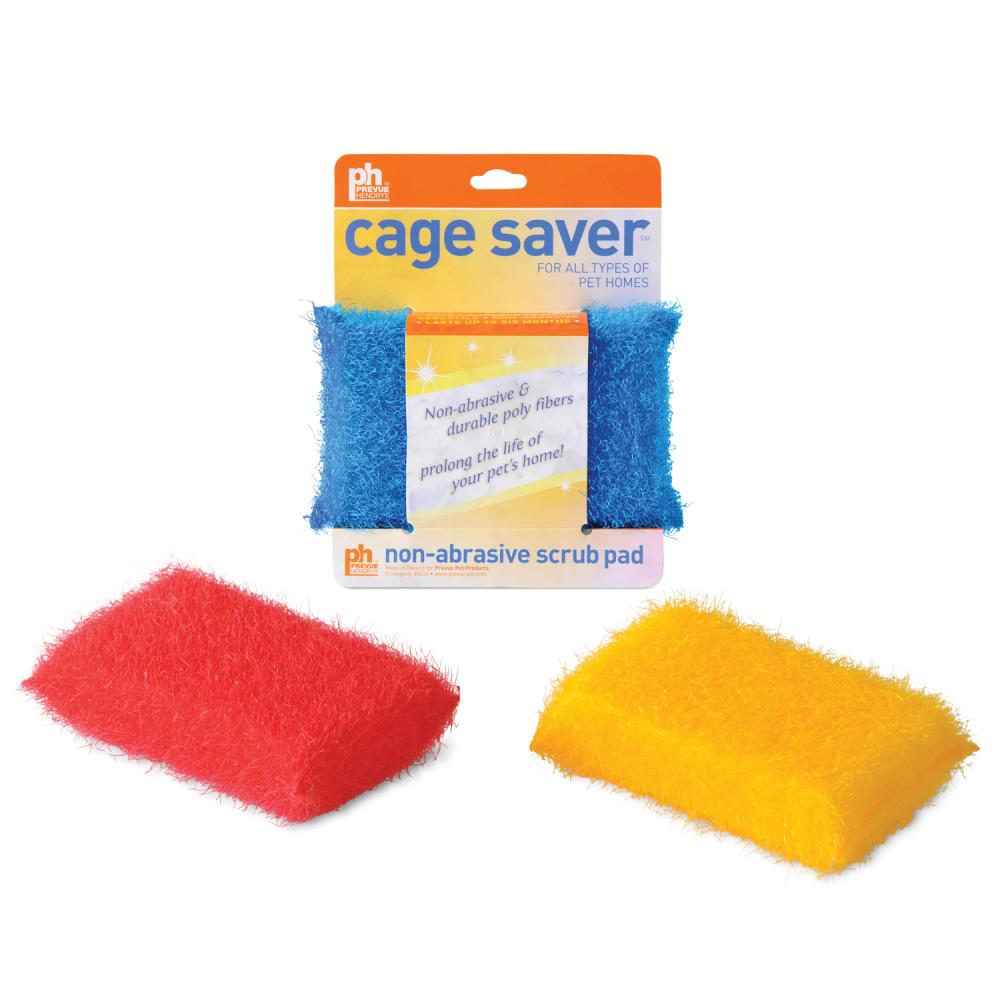 Prevue Pet 109 Cage Saver-scrubbing pad for cleaning cages safely-Clean and Disinfecting-Glamorous Gouldians