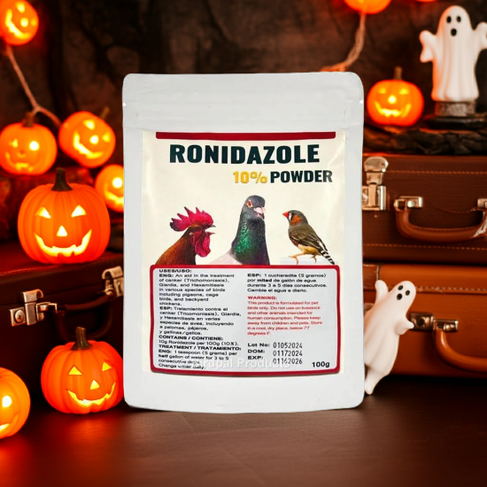 Ronidazole 10% for treating protozoa in cage birds - Parasitic - Avian Medication - Lady Gouldian Finch Supplies USA