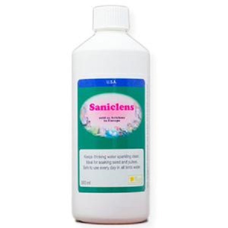 BirdCare Co. Saniclens 500ml- Avian Water Treatment- Keeps Water cleaner longer - Cleaning and Disinfecting