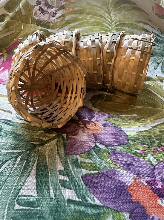 Small Chinese Import Bamboo Canary Nest - Canary Nests - Canary Breeding Supplies