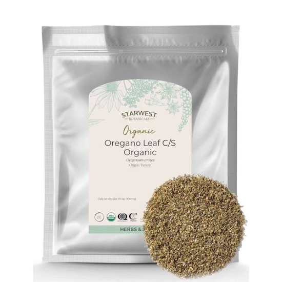 Certified Organic Oregano Leaf-Organic Herbs for Birds-Lady Gouldian Finch Supplies USA-Glamorous Gouldians