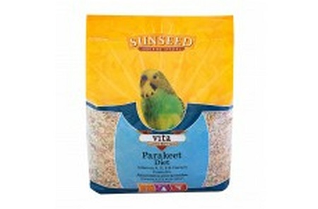 Sunseed Vita Parakeet Diet - Fortified Parakeet Seed Mix - Bird Food - Parakeet Supplies - Glamorous Gouldians