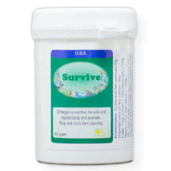 Bird Care Co Survive 40g - Nutritional Support for sick birds, to keep them from starving - Glamorous Gouldians
