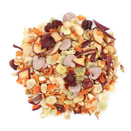 Sunseed Trail Mix Treat for small Animals-Close Up-Lady Gouldian Finch Supplies USA-Glamorous Gouldians