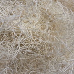 White Coconut, Sisal and Cotton Nesting Material  