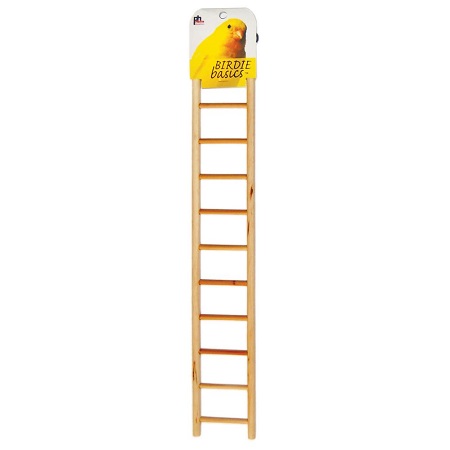 Prevue Pet 11 rung pine Ladder-Helpful with handicap or baby birds-Cage Accessory-Glamorous Gouldians