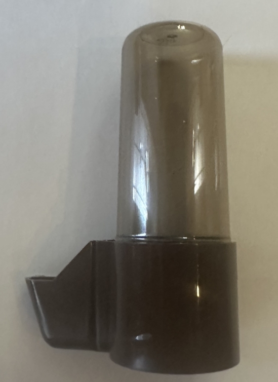 2GR art18 Short Siphon - Brown Water Tube - Finch and Canary Cage Accessory - Glamorous Gouldians