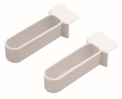 2gr art57 Plastic Finger Trays - slip between cage bars, great for supplements, Cage Accessory, Glamorous Gouldians