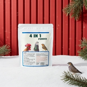 4 in 1  Powder Generic OTC Parasitics powder for sick birds 