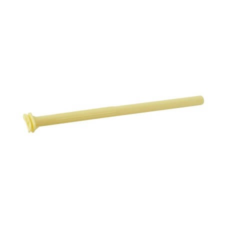 8 Inch White Plastic twist in Perch- I052 - STA Soluzioni - Canary and Finch Cage Accessories