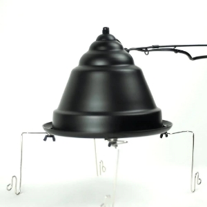 A&E Cage Company Universal Light Fixture with Cord Extension - Black or White