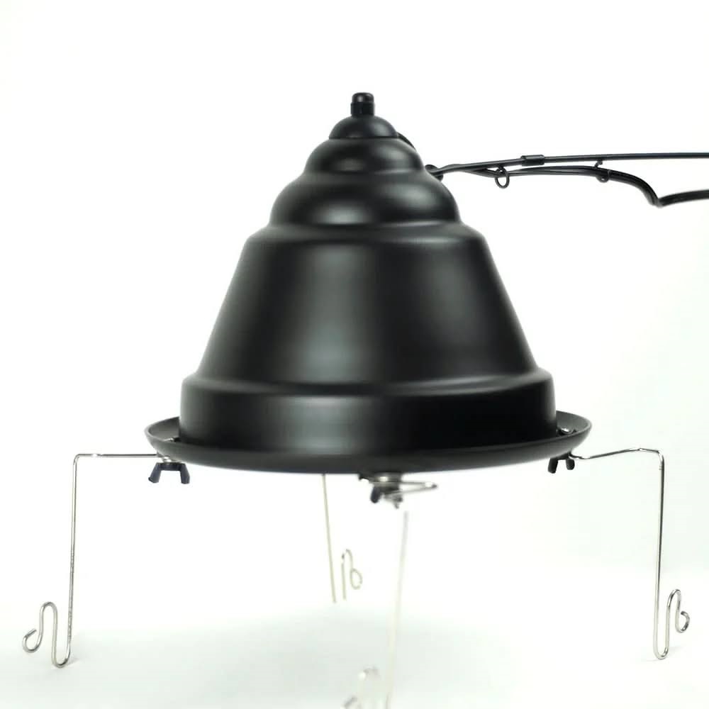 A&E Cage Universla Light Fixture - Black - For Full Spectrum Light Bulbs - Bird Cage Lighting