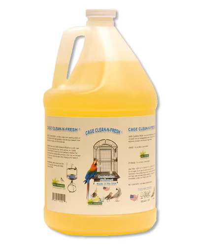 A&E Peppermint Clean-N-Fresh Cage Cleaner gallon peppermint scent-Clean and Disinfect-Glamorous Gouldians