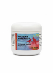 Morning Bird Anicent Minerals - 2 sizes 2oz and 4oz - Formerly Trace MineralsTrace,  are essential to the assimilation and utilization of vitamins and other nutrients in birds.