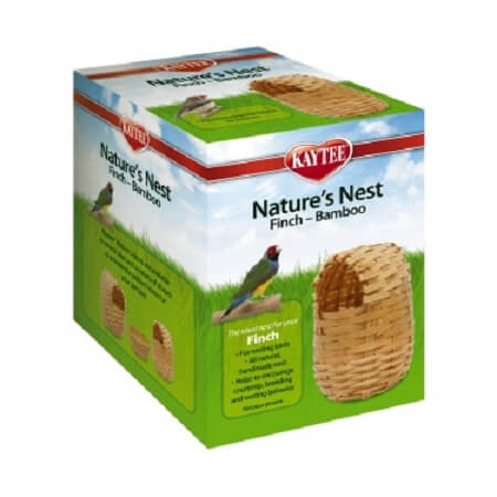 Bamboo Covered Nest for Finches - small - Nest - Breeding Supplies - Glamorous Gouldians