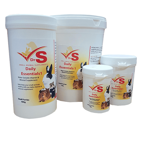 Birdcare Company DrS Daily Essentials 1 - Water soluble Small Animal multivitamins