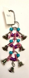 Candy Creations - Bountiful Bells - Bird Cage Toy - asst-colors - Finch and Canary supplies - Glamorous Gouldians