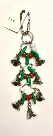 Candy Creations - Bountiful Bells - Bird Cage Toy - Finch and Canary supplies - Glamorous Gouldians