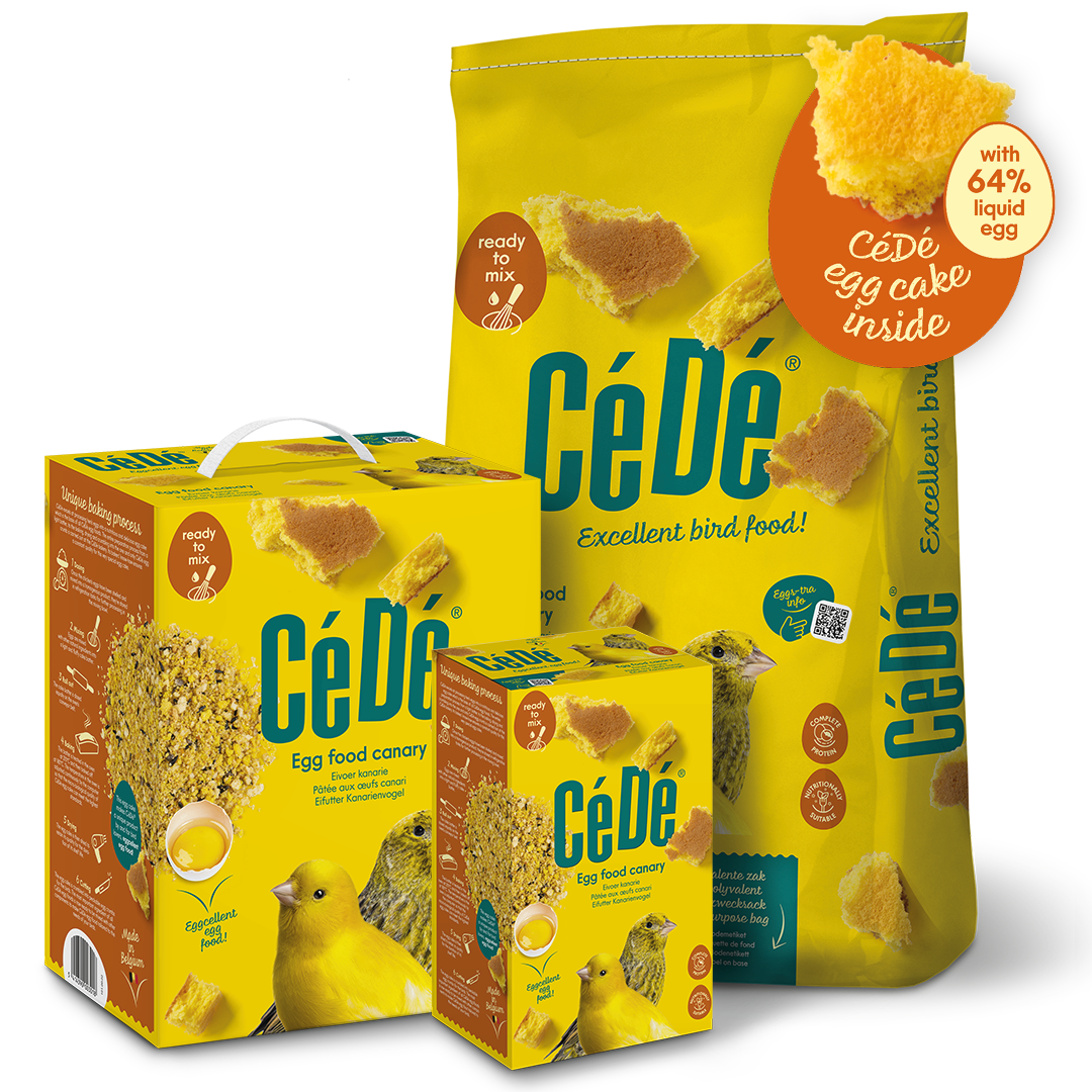 Cede Premium Eggfood for Yellow Canaries, great softfood for breeding Canaries, nestling food, Canary Breeding Supplies