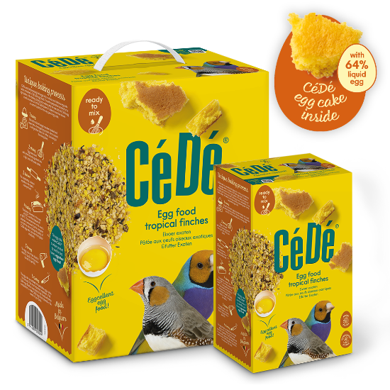 Cede Tropical Finch Eggfood - Breeding Supplies - Lady Gouldian Finch Supplies USA - Glamorous Gouldians