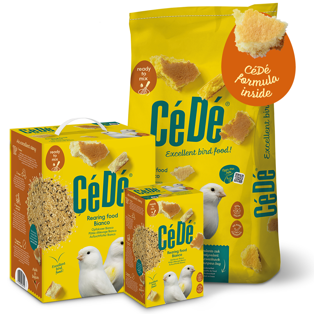 Cede Bianco - Eggfood for white Canaries - Canary Breeding Supplies - Glamorous Gouldians