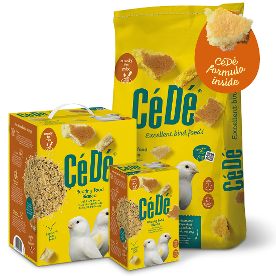 Cede Bianco - Eggfood for white Canaries - Canary Breeding Supplies - Glamorous Gouldians