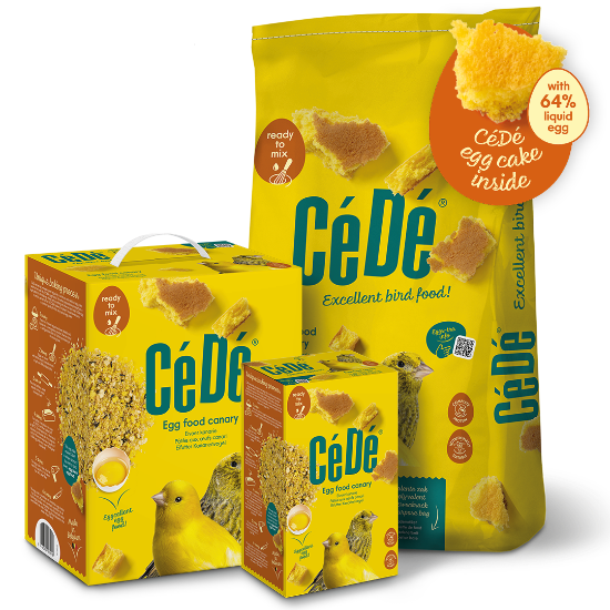 Cede Premium Eggfood for Canaries, great softfood for breeding Canaries, nestling food, Canary Breeding Supplies
