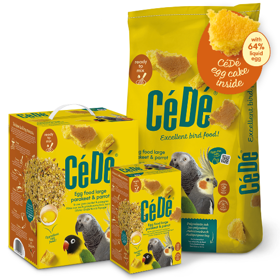 Cede Parrot/Parakeet Eggfood - Nestling Food - Bird Breeding Supplies - Glamorous Gouldians USA
