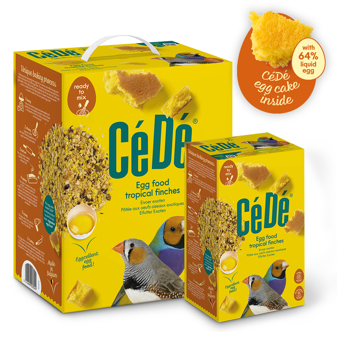 Cede Tropical Finch Eggfood - Lady Gouldian Finch Supplies - Breeding Supplies - Glamorous Gouldians