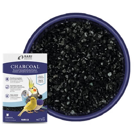 Hari Charcoal - Coconut derived activated carbon - Natural Remedy - Help rid toxins and settle tummy - 8.11 oz box