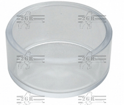 2gr art71 Clear Acrylic Floor Feeding Dish for ground dwelling species-Bird Cage Accessory-Glamorous Gouldians