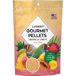Lafeber Tropical Fruit Finch Pellets - Finch Food-Pellets - 1lb - Lady gouldian finch supplies - Glamorous Gouldians