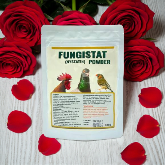 Fungistat Powder - Antifungal for Birds - Avian Medication - Lady Gouldian Finch Supplies USA