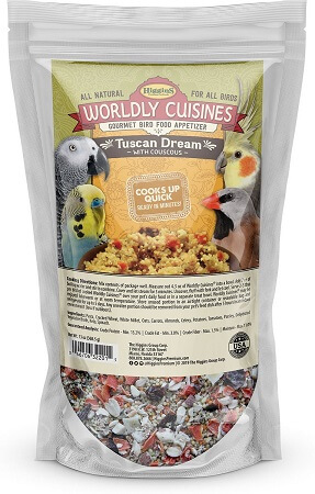 Higgins Tuscan Dream - Cooked Meals for Birds-Bird Food - Glamorous Gouldians - 2oz Pkg