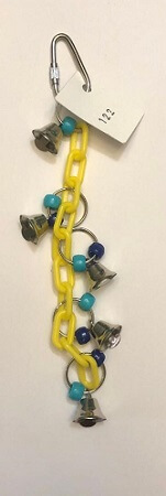 Candy Creations - Jingle Bells - Bird Cage Toy - Finch and Canary supplies - Glamorous Gouldians