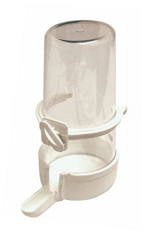 2gr art184 - Leo Siphon - 7oz 200cc - Clear or Blue - Finch and Canary Cage Accessory - Glamorous Gouldians