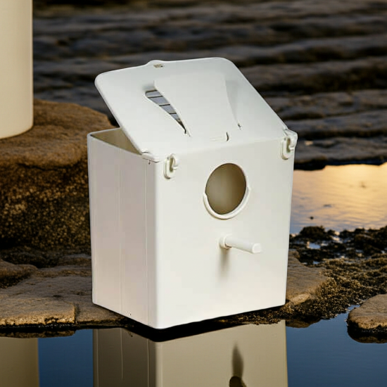 Lady Gouldian Finch Plastic Nestbox for breeding gouldian finches-Gouldian Nest-Glamorous Gouldians