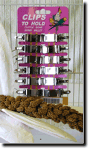Metal Millet Clip, holds millet on cage bar, Cage Accessory, Finch And Canary Supplies