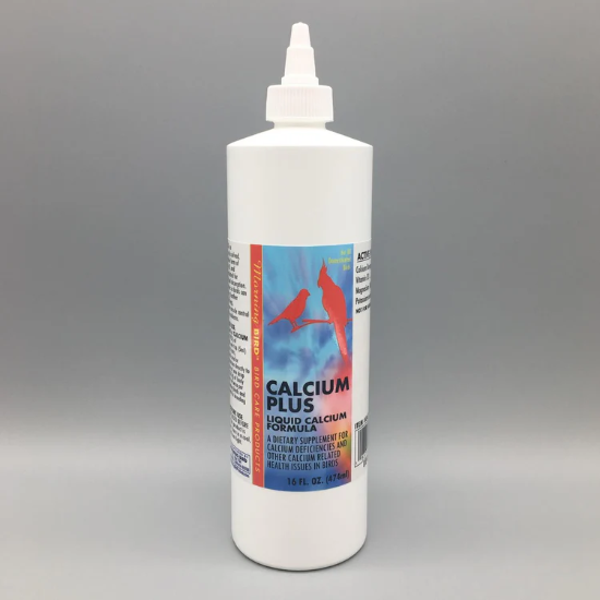 Calcium Plus Liquid Calcium Supplement by Morning Bird Bird Care Products - 16oz - Lady Gouldian Finch Supplies USA