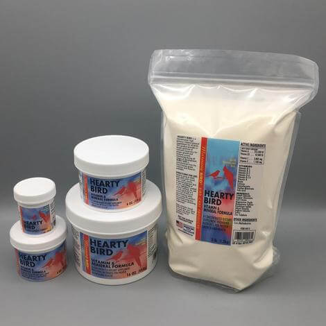Morning Bird Hearty Bird multivitamin delivered in drinking water - Lady Gouldian Finch Supplies