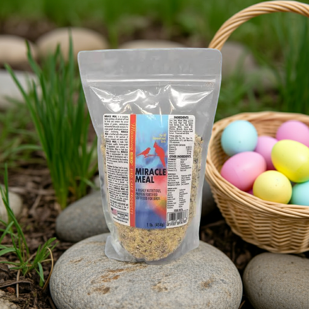 Morning Bird Miracle Meal - Lady gouldian finch softfood - Lady Gouldian Finch Supplies USA - Glamorous Gouldians
