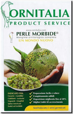 Perle Morbide - replaces germinated seeds - Soft food - Bird Food - Lady Gouldian Finch Supplies USA