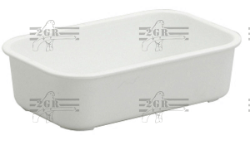 2gr art46 - Plastic bird baths available in three colors, green yellow or white - Cage Accessories - Bird Bath