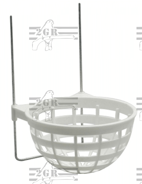 2gr art39 - Plastic Inside Canary Nest with Bendable wire hooks - Canary Breeding Supplies
