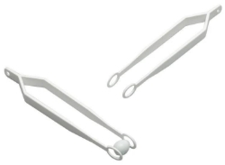 2gr art78 Plastic egg tweezers for handling bird eggs safely, gently - Breeding Supplies - Breeding Accessory