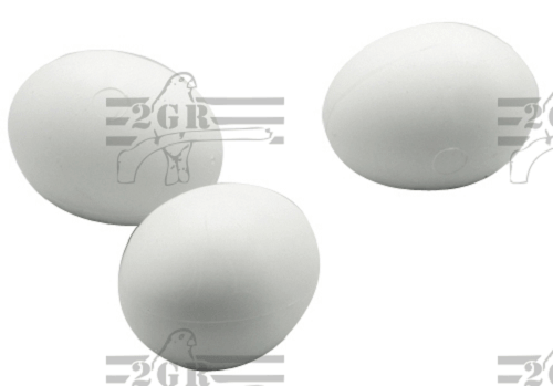 2gr art11 - Large Plastic Fake Egg used when breeding Parrots - Bird Breeding Supplies - Glamorous Gouldians