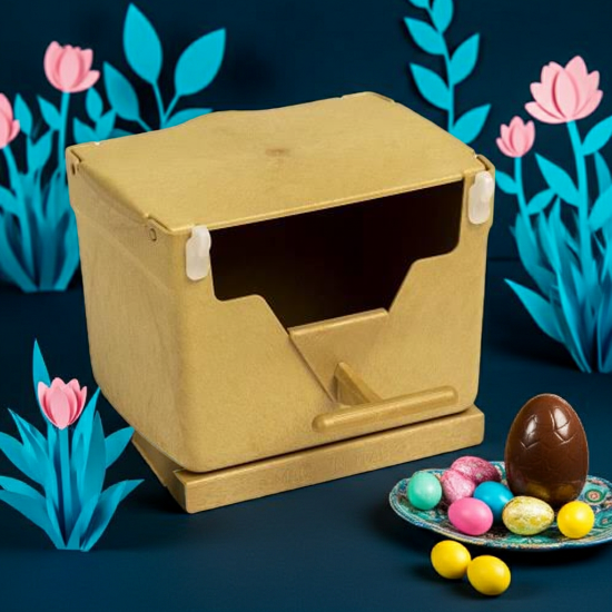 Plastic Finch Nest Box - Finch Breeding Supplies - 2gr art432 - Removeable hooks - Finch Supplies