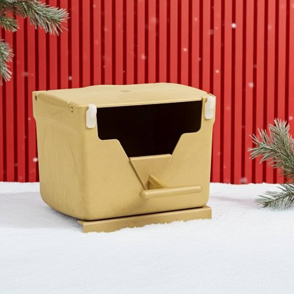 Plastic Finch Nest Box - Finch Breeding Supplies - 2gr art432 - Removeable hooks - Finch Supplies