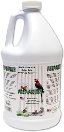 AE Cage Company Bird Poop Remover Lime Coconut Scent - gallon refill - Clean and Disinfect - Glamorous Gouldians